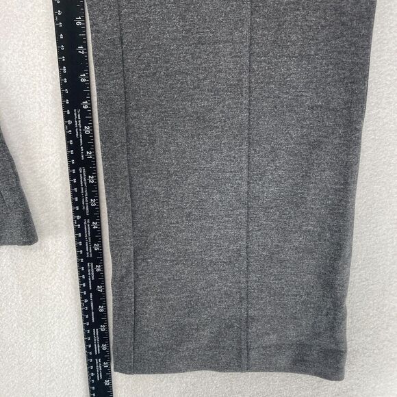 J. Jill Ponte Trouser Pants Women's XL Charcoal Gray Stretch Relaxed Career NWT - Picture 9 of 13